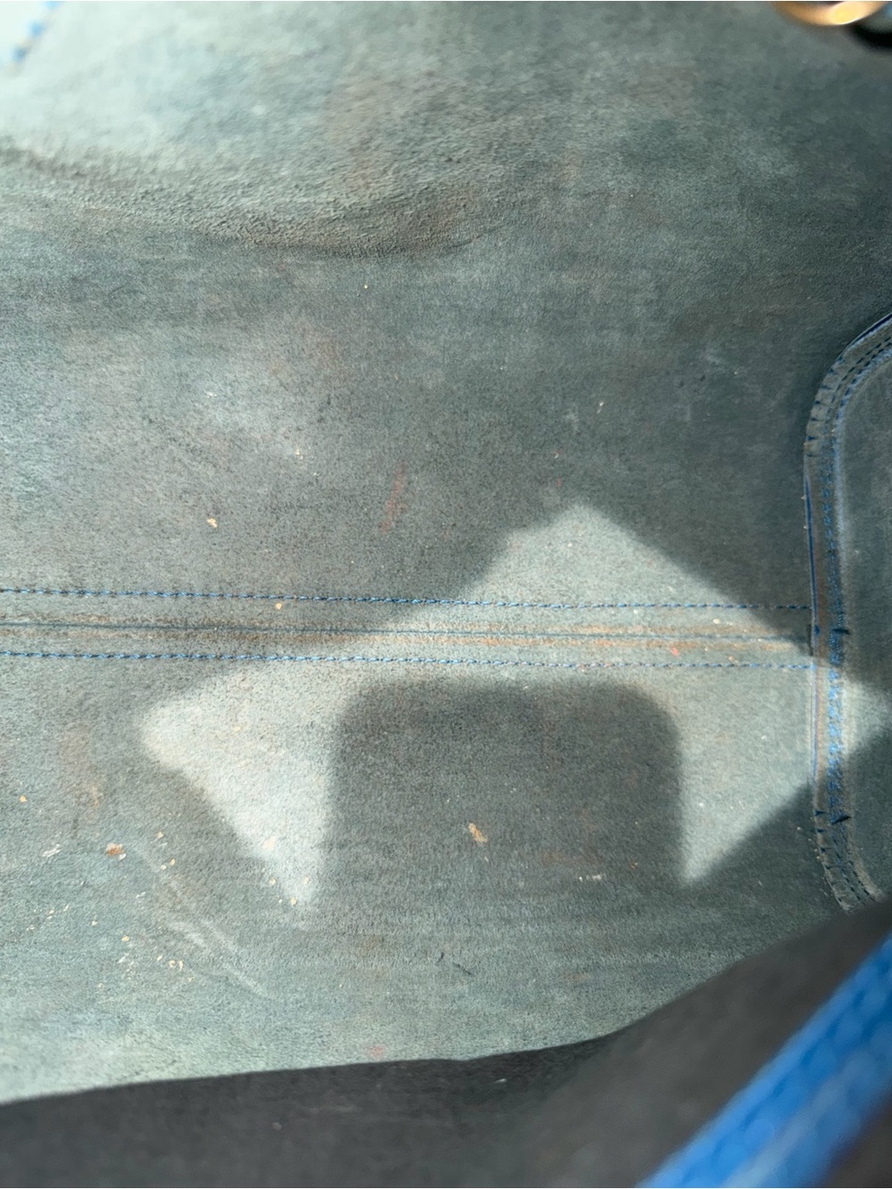 Authentic Louis Vuitton Blue Epi Leather Speedy - Picture 12 of 15